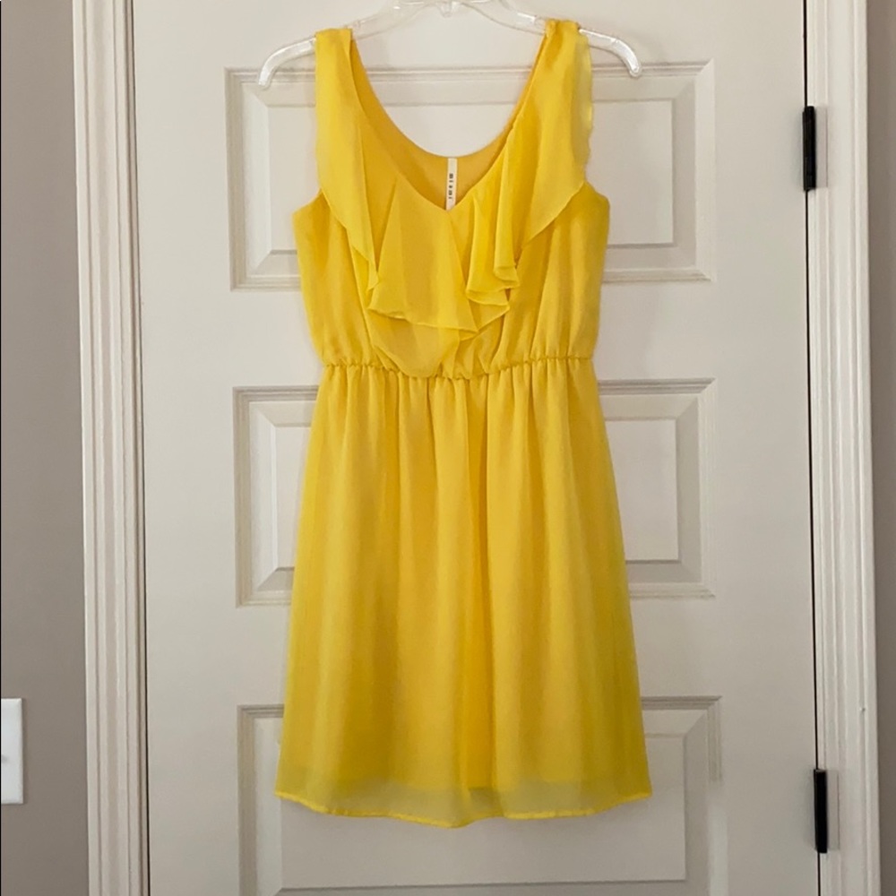 Cute Yellow Sun Dress